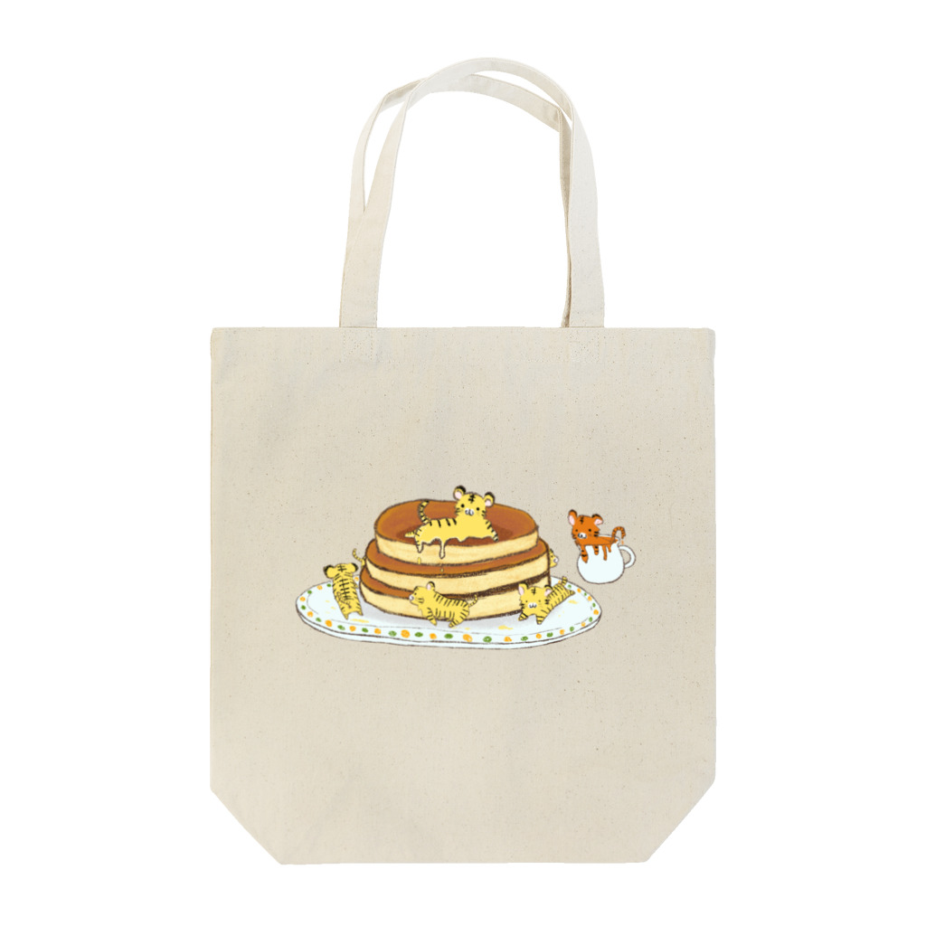 ぎみの溶けタイガーwithパンケーキ Tote Bag