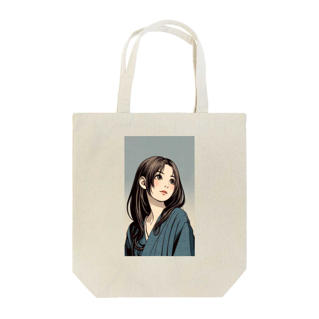 UKIYO-E_POP_by_convert_worksのゆるふわ女子2 Tote Bag