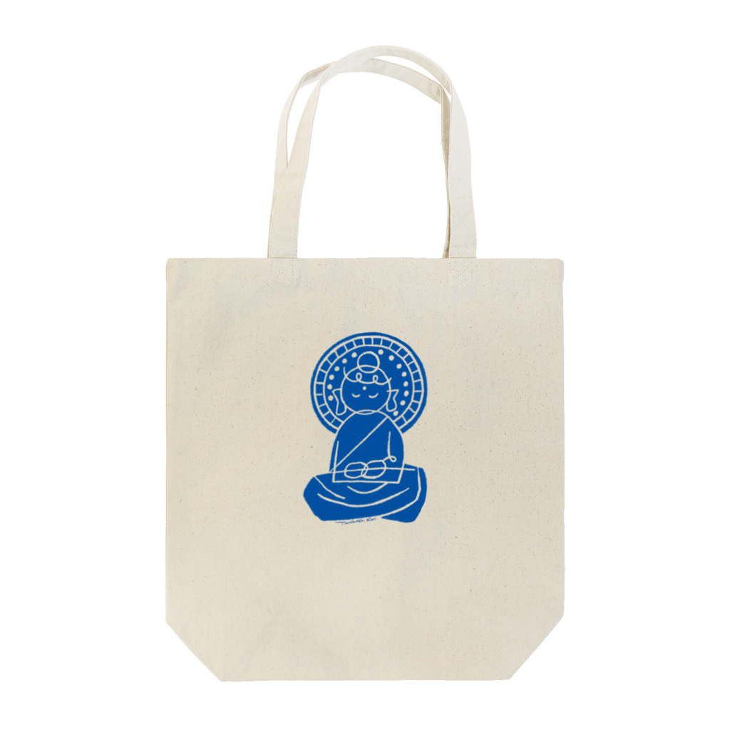 店橋商店の素朴な如来【Matisse Blue】 Tote Bag