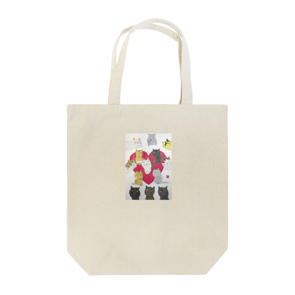 ️️ひろゆき🐾の我が家の猫大集合 Tote Bag