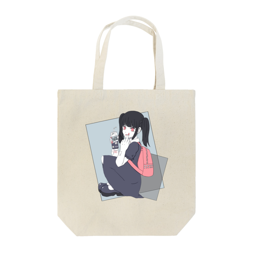 めんへらぱんだちゃん🐼💊の地雷女 Tote Bag