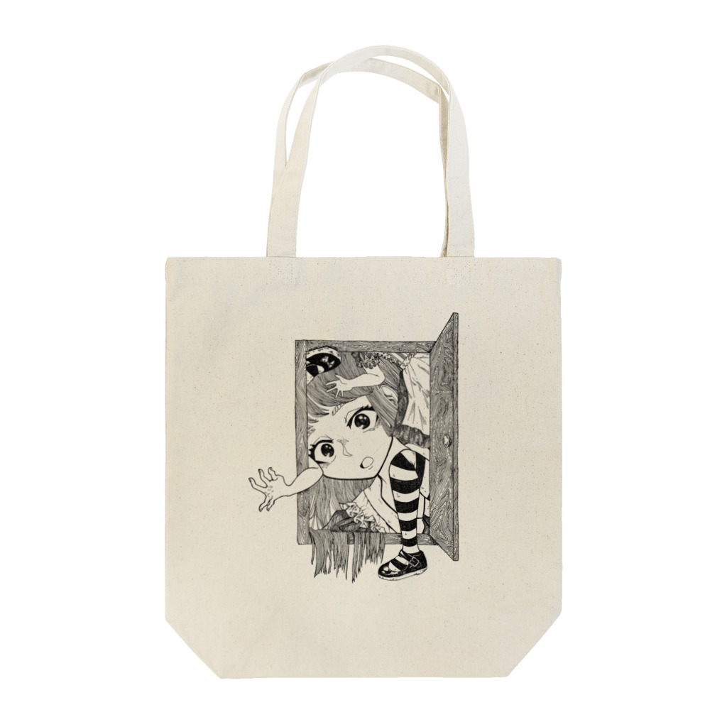 いちごのレクイエムのここから出たい Tote Bag