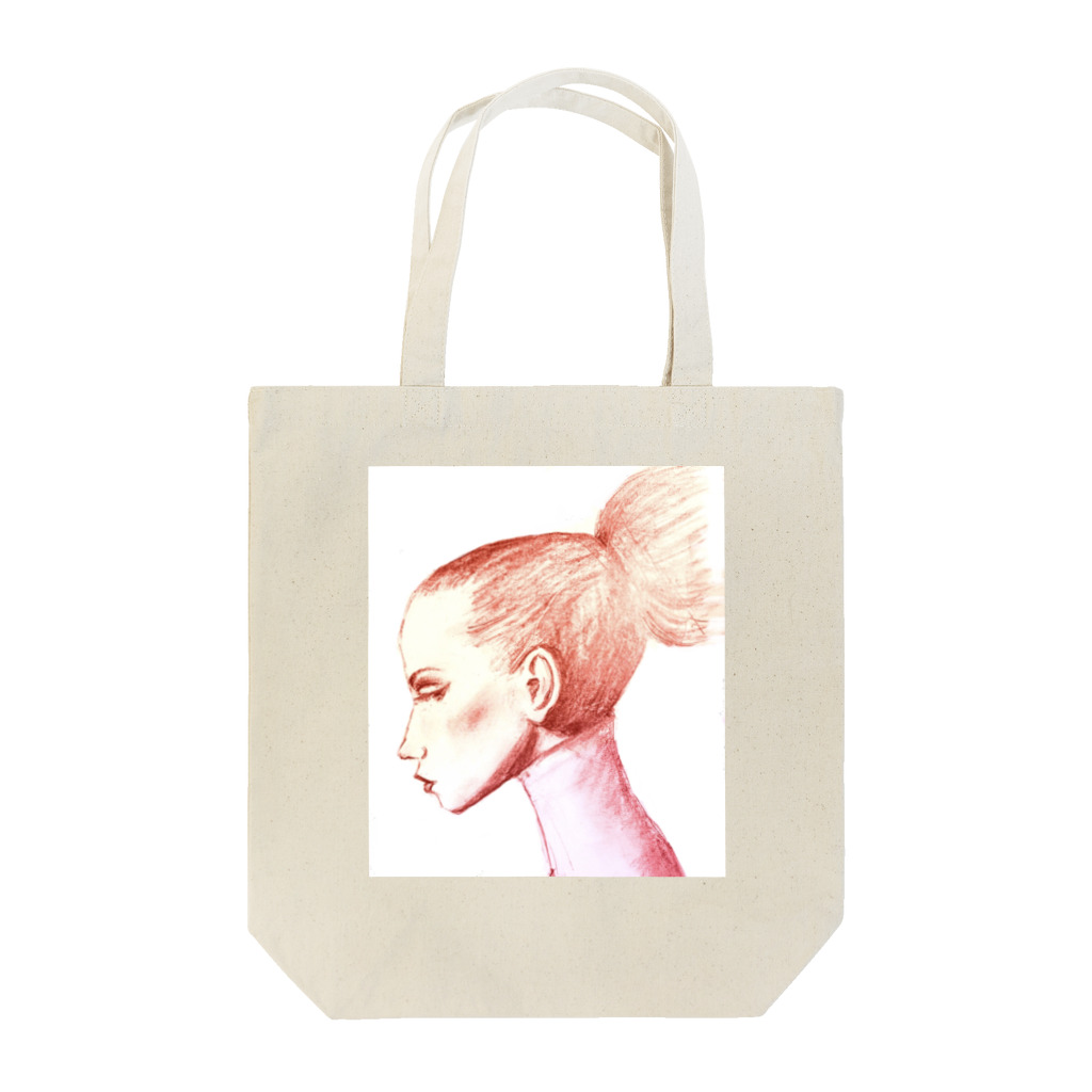 コズミックデザインのSideface Tote Bag