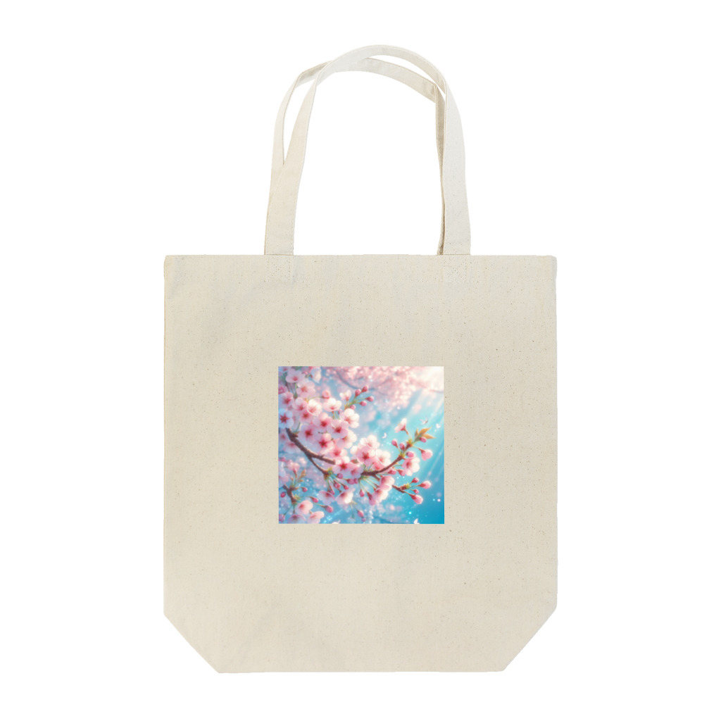 終わらない夢🌈の美しい桜🌸✨ Tote Bag