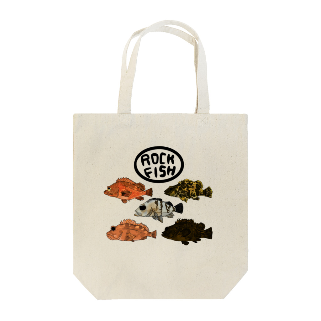 snaggedgorillaのrockfish Tote Bag