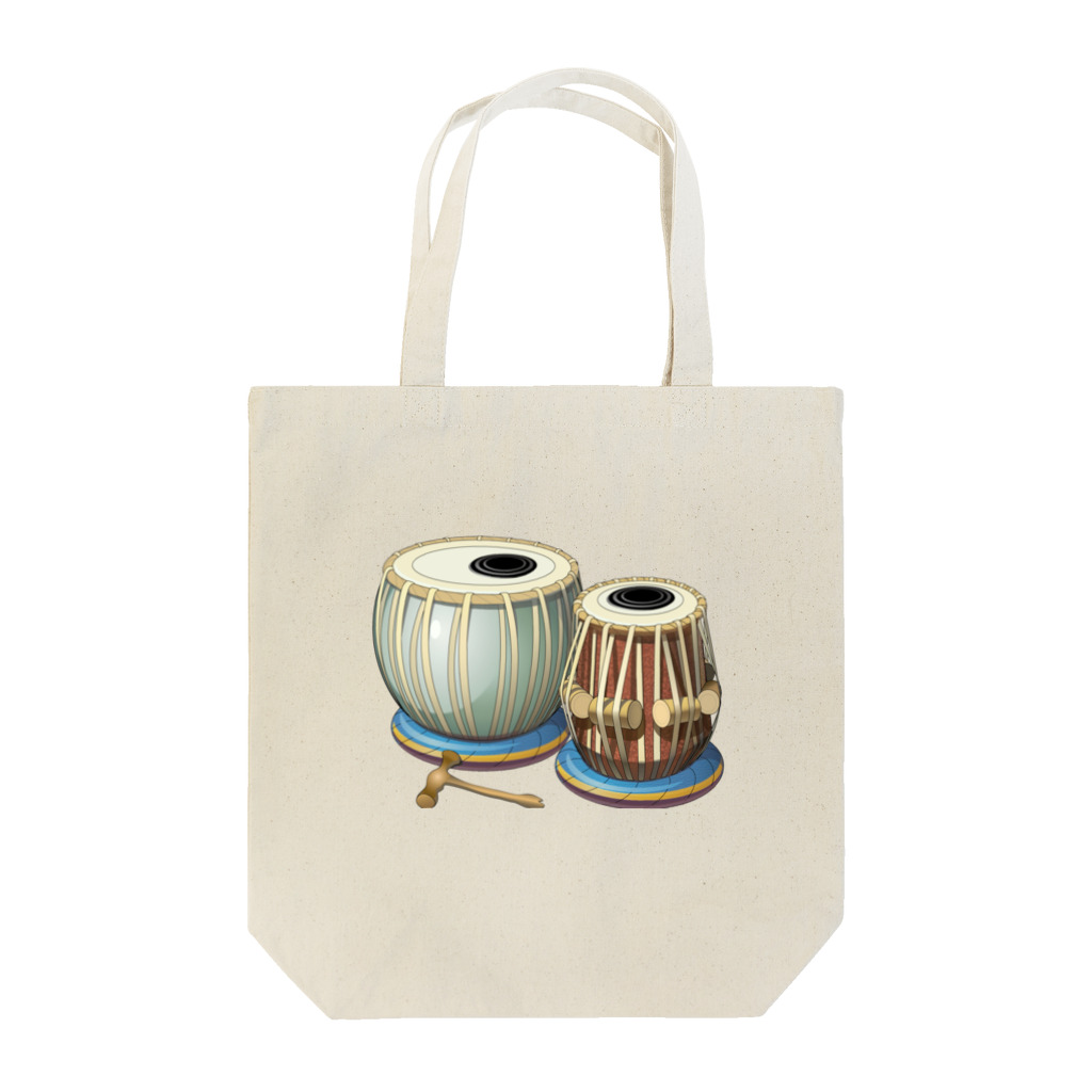 yamame1000ninのタブラとハトリ Tote Bag