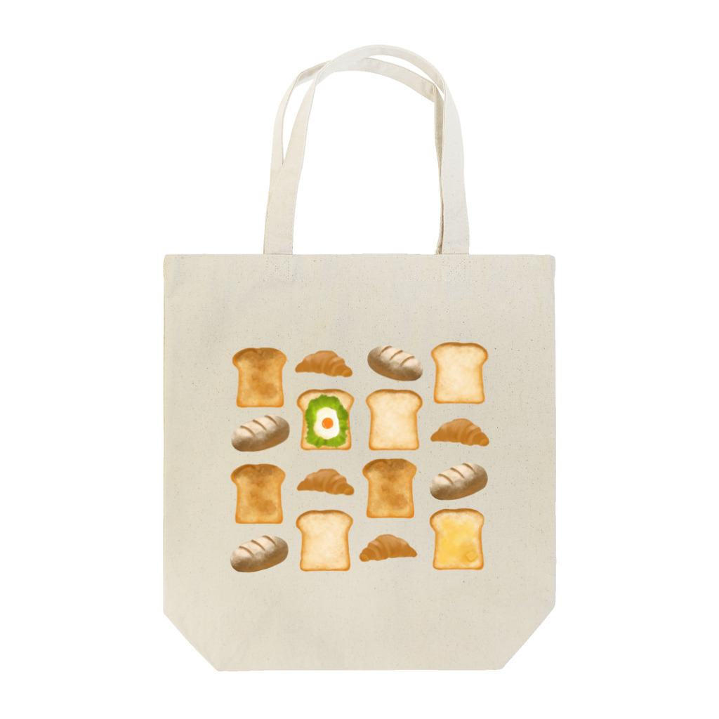 nao_pan_coffeeのいっぱいのパン Tote Bag