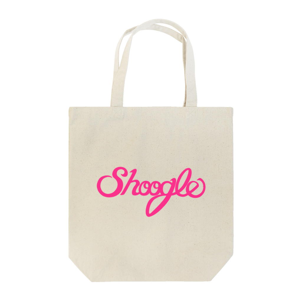 週刊少年ライジングサンズのShoogle(シューグル)ロゴ ピンク トートバッグ