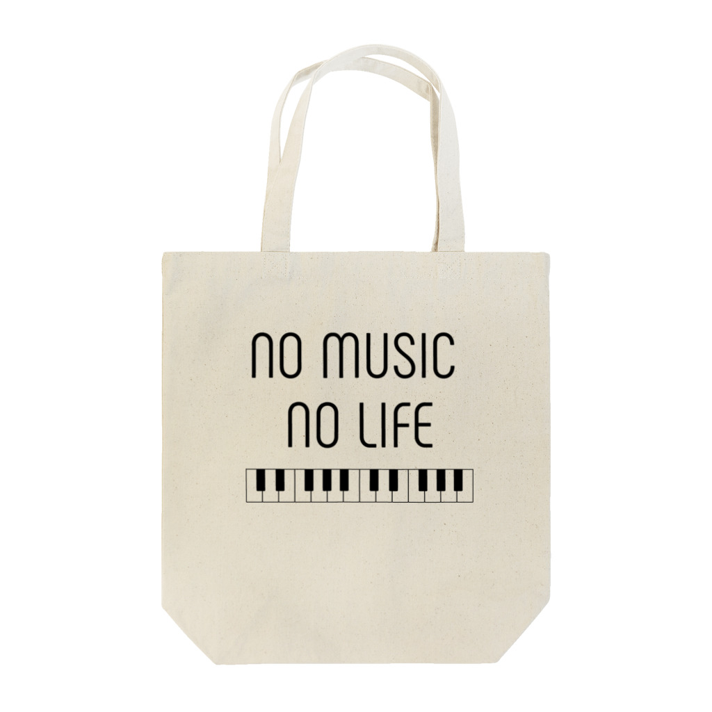 MukのNO MUSIC NO LIFE(piano) Tote Bag