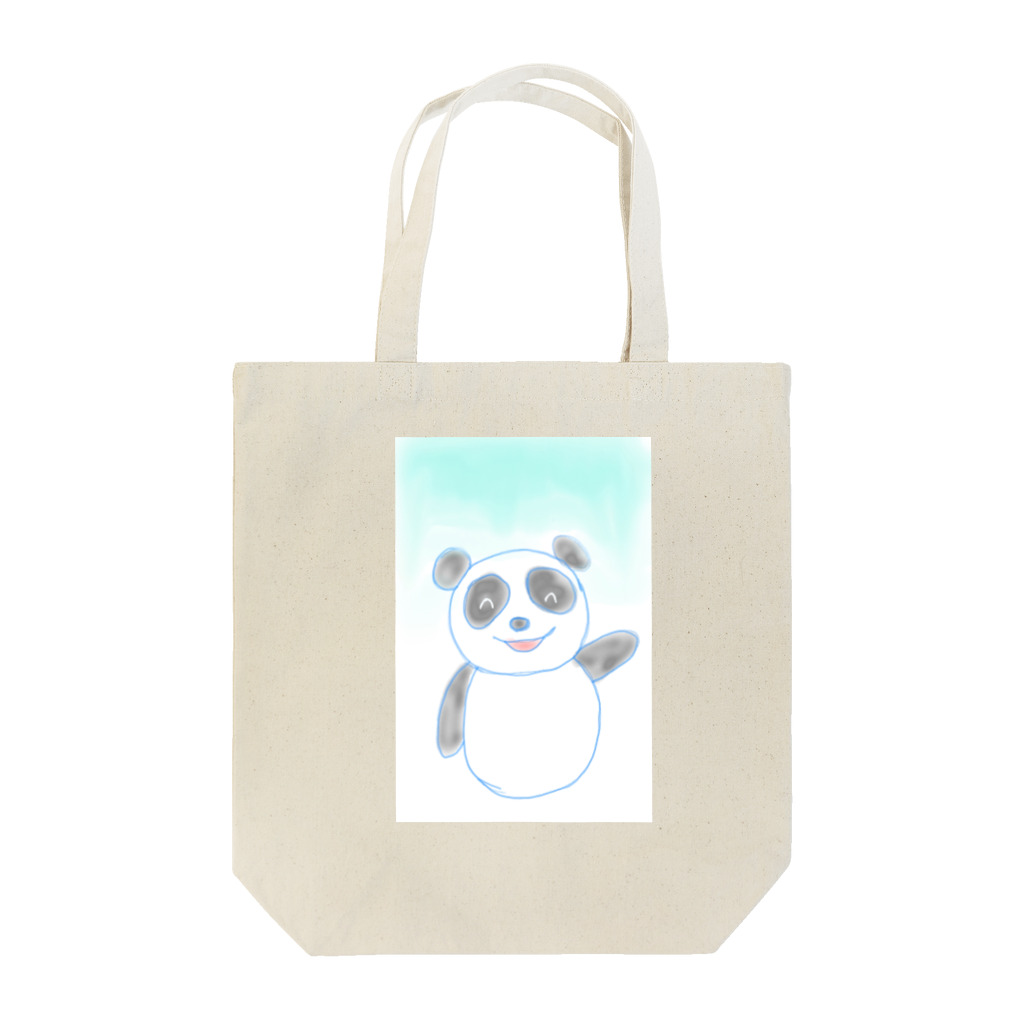 ぐうぐう商店のニコニコパンダさん Tote Bag