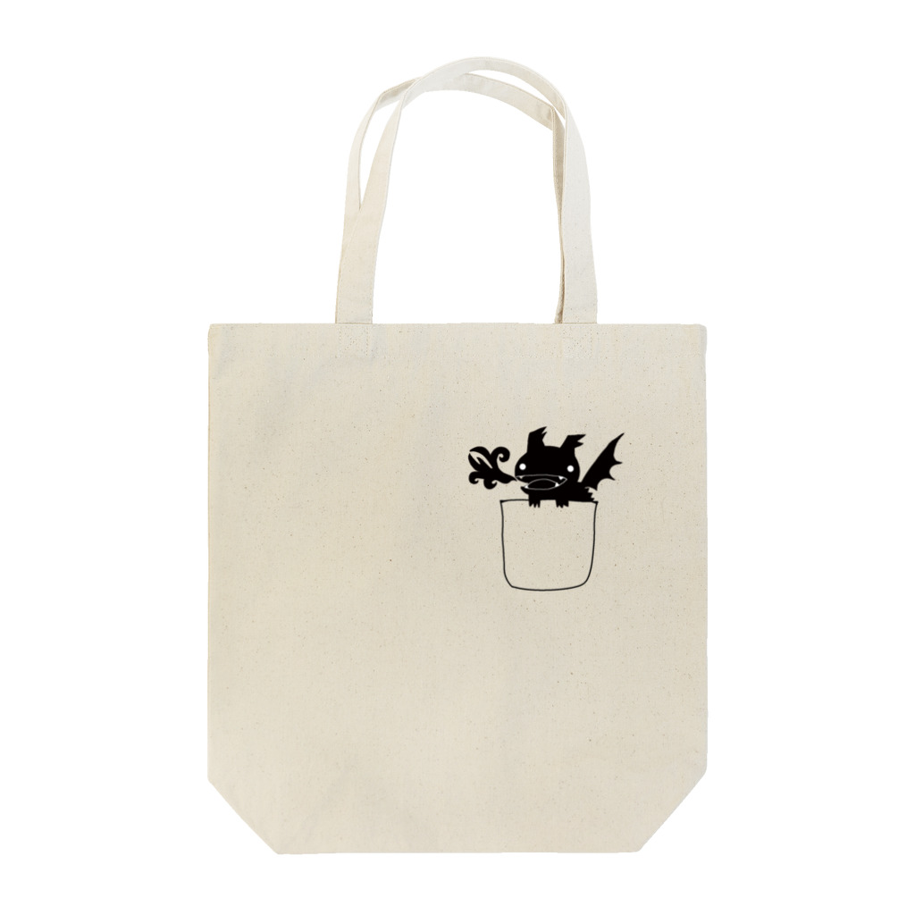 コタツとみかんの使い魔を連れ隊・サラマンダー Tote Bag