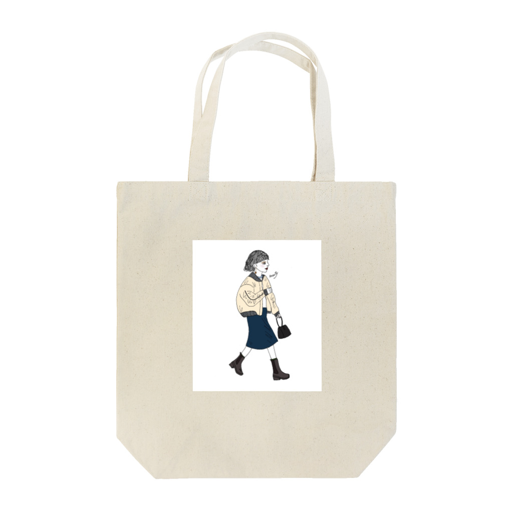 Anzuの猫背ガール Tote Bag