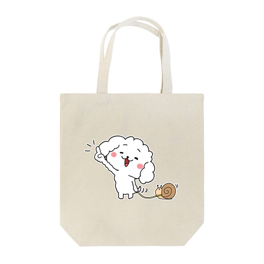 アート宇都宮(ARTUTSUNOMIYA)の可愛いマルチーズ Tote Bag