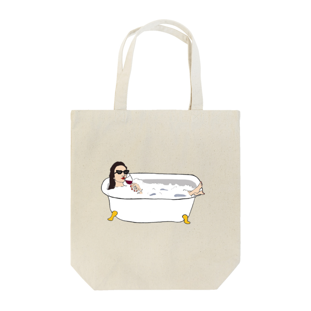 neunewnoiのBathtub Girl Tote Bag