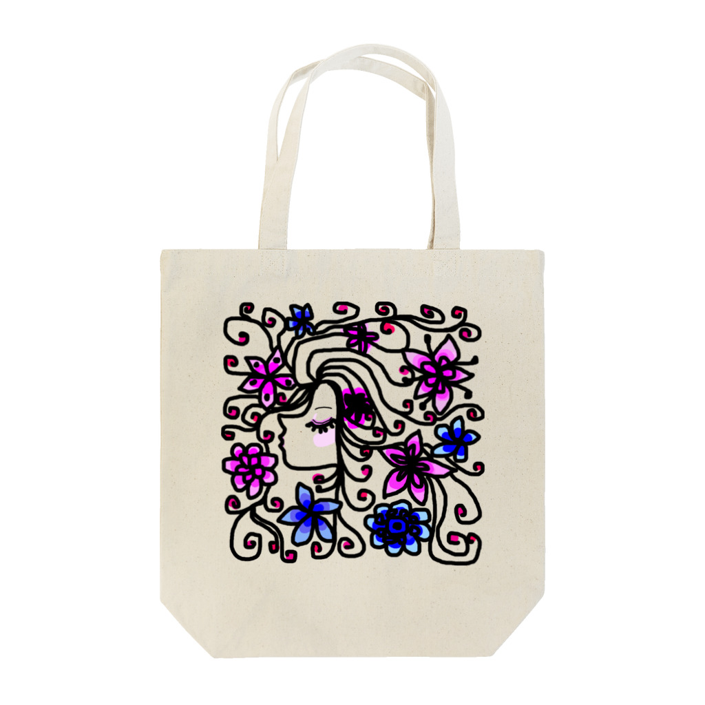 neko*neko*の女の子 4 Tote Bag