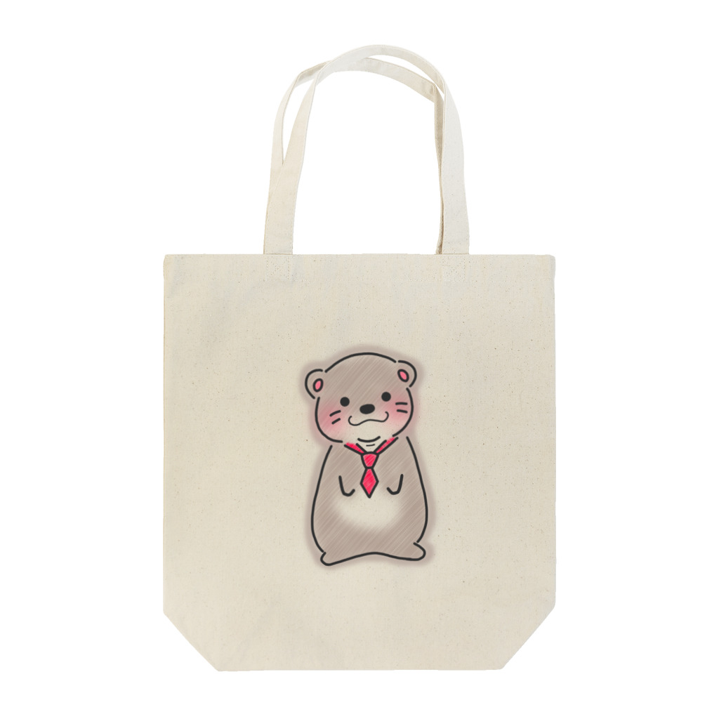 ArtChildrenの会社員の河中さん（カワウソ） Tote Bag