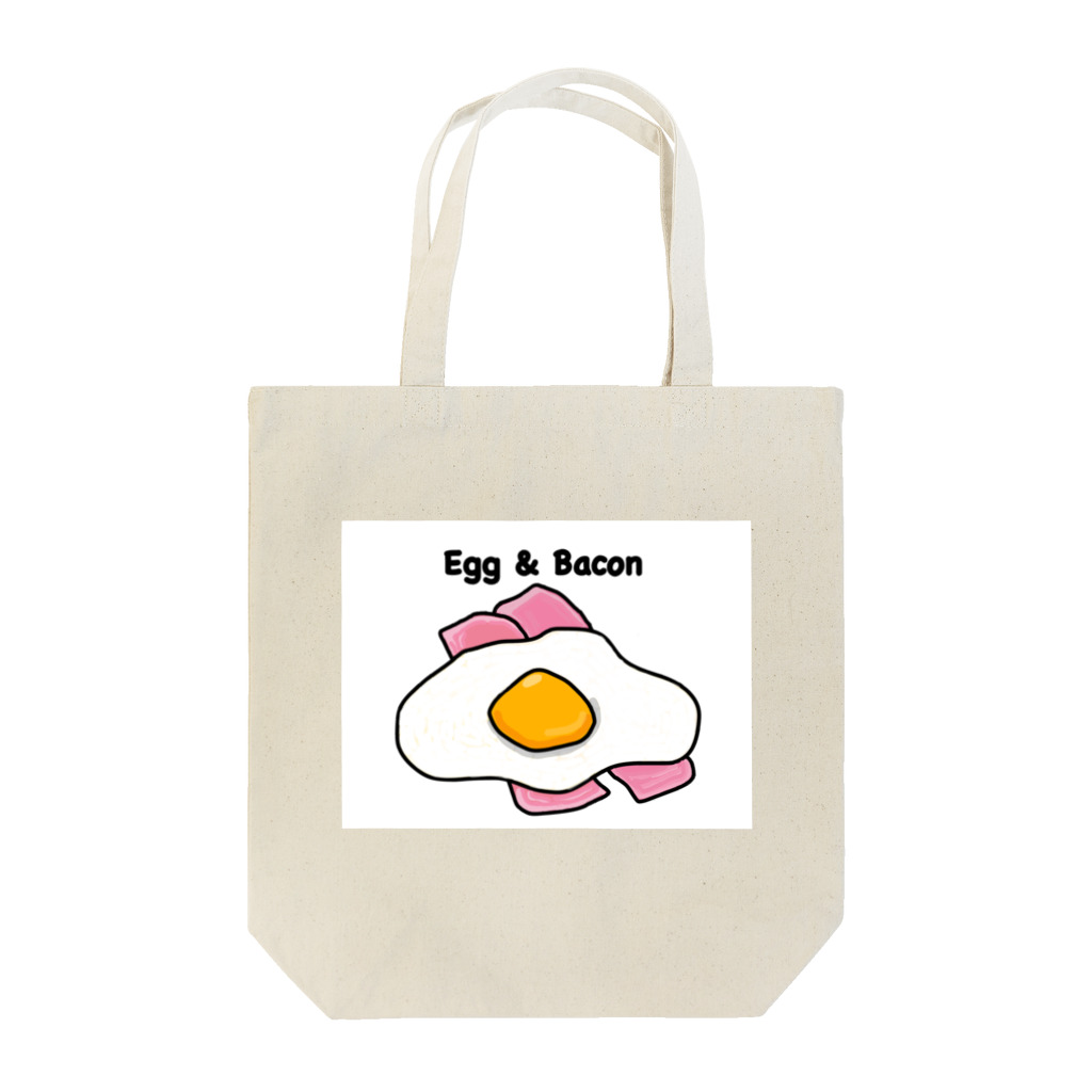パペットピットのEgg & Bacon  Tote Bag