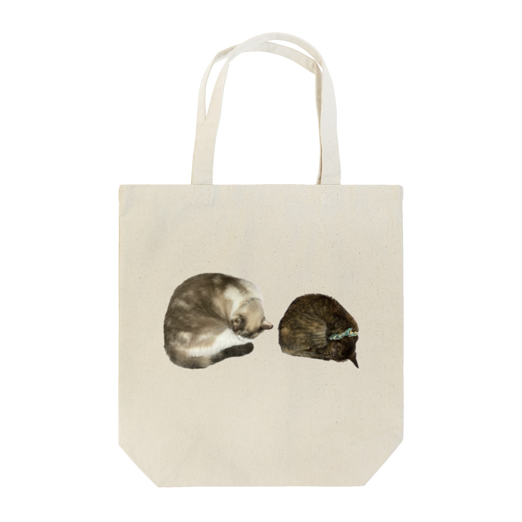 ジョリーマンダリンのおにぎりシスターズ（猫） Tote Bag