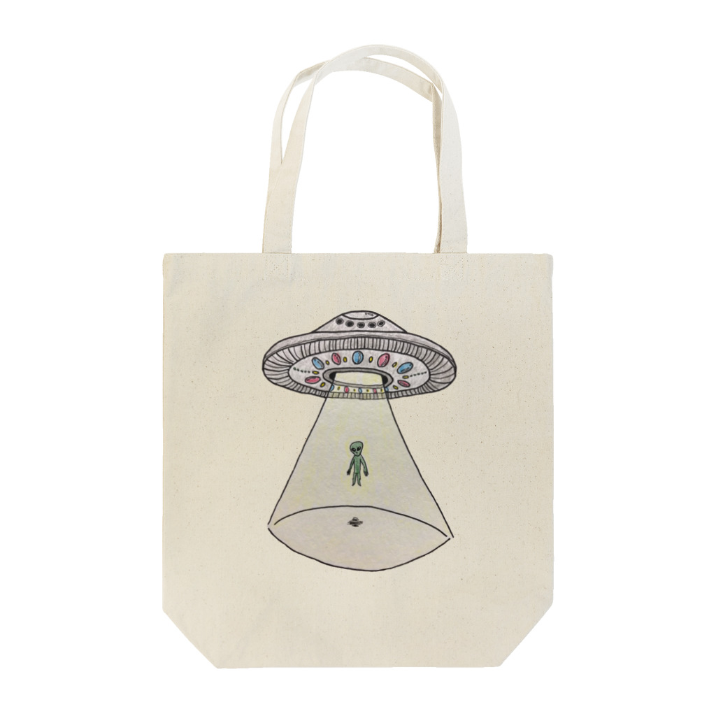 サユリアリティネオ🛸のUFOから宇宙人 Tote Bag