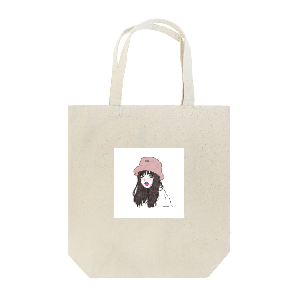 ナナエ🌼ｲﾗｽﾄﾚｰﾀｰ+美容ﾌﾞﾛｶﾞｰのバケハ女子 Tote Bag