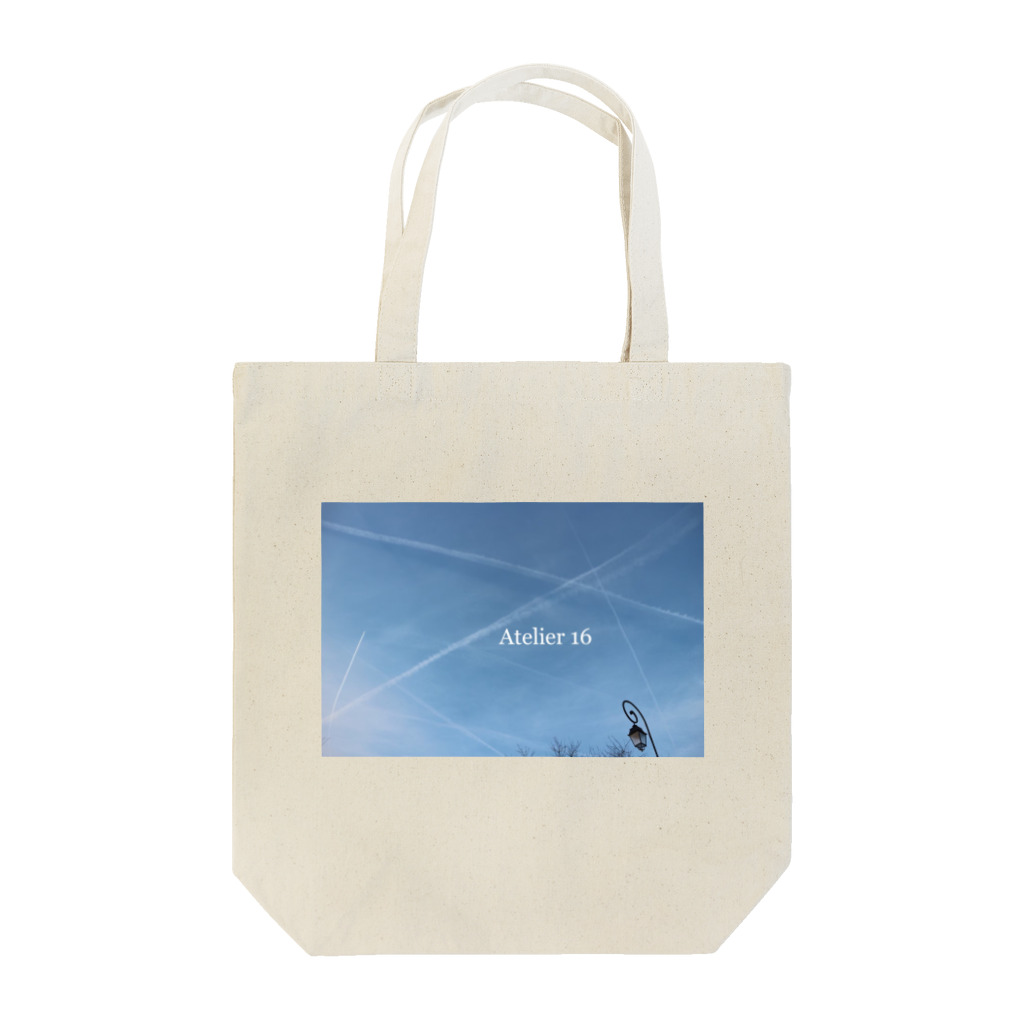 Atelier 16のパリ空トートバッグ Tote Bag