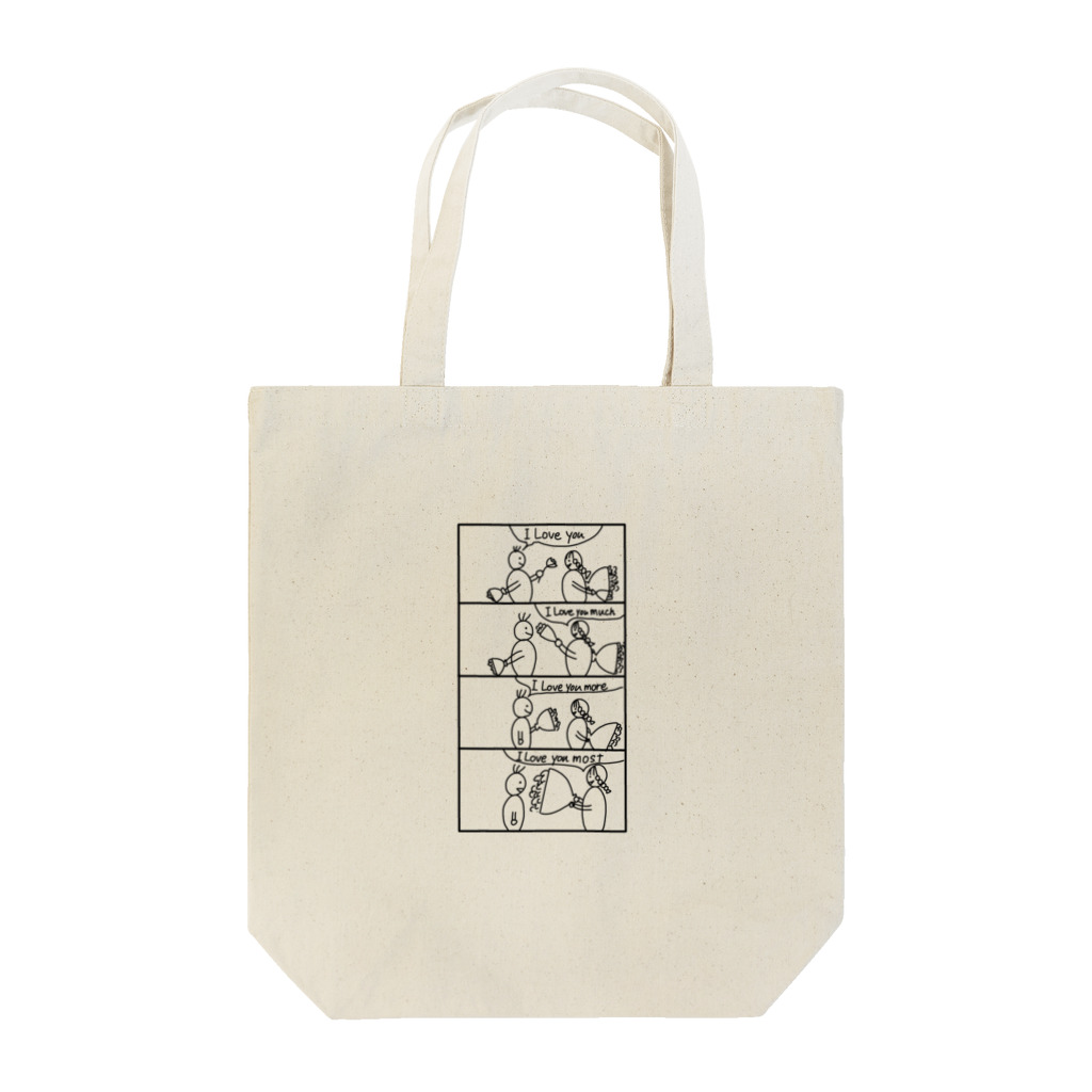 disney-risaのLove comic Tote Bag