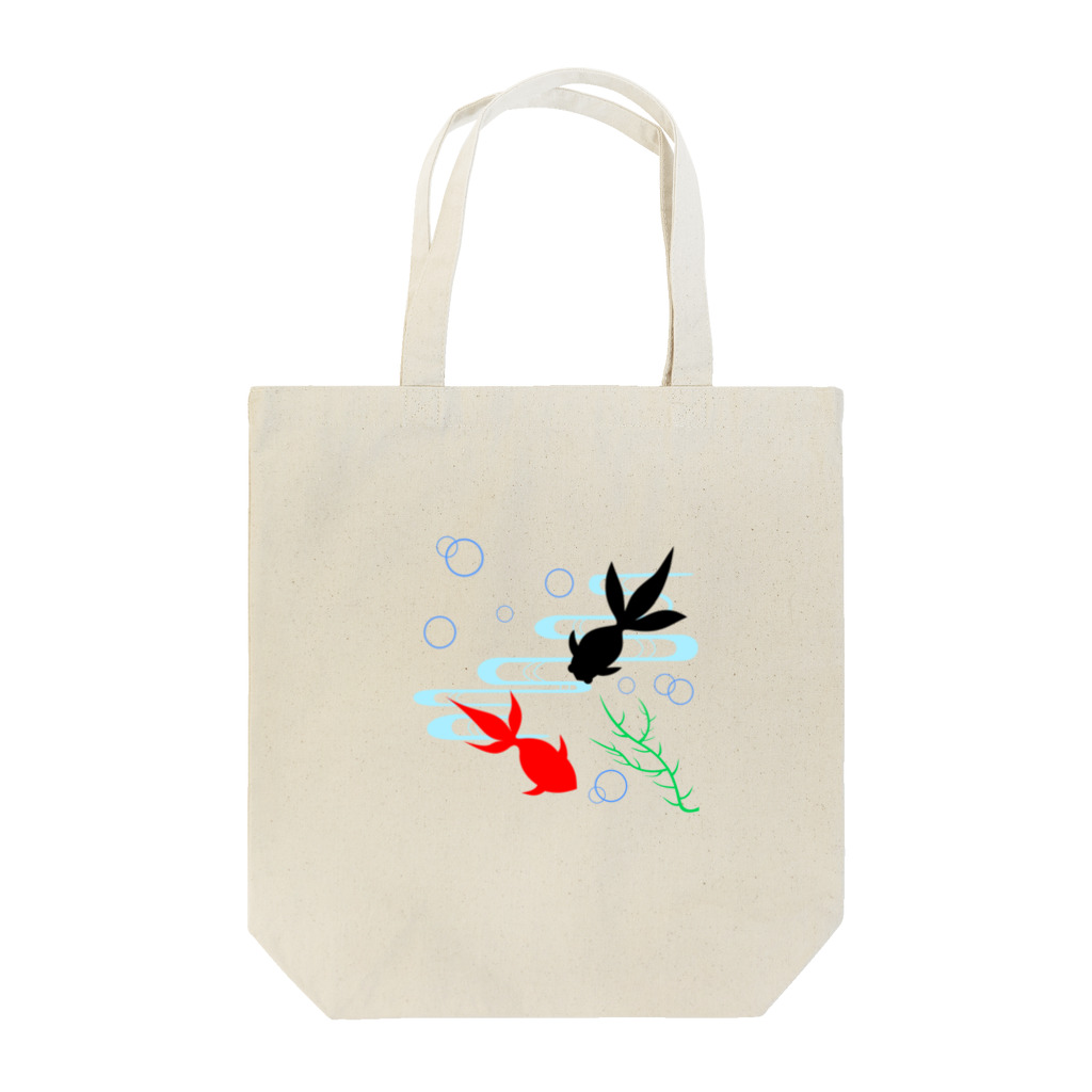 青蓮堂 -セイレンドウ-の流水金魚 Tote Bag