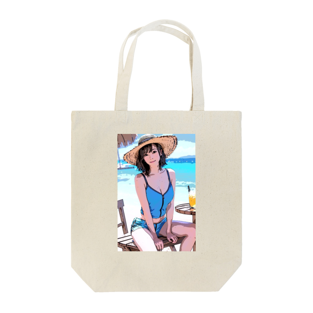 SSD-coのBeach Girl 5 Tote Bag