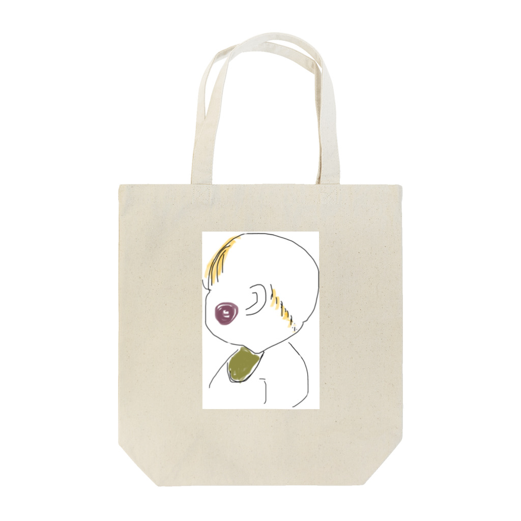 RI RIの赤ちゃん　横顔 Tote Bag