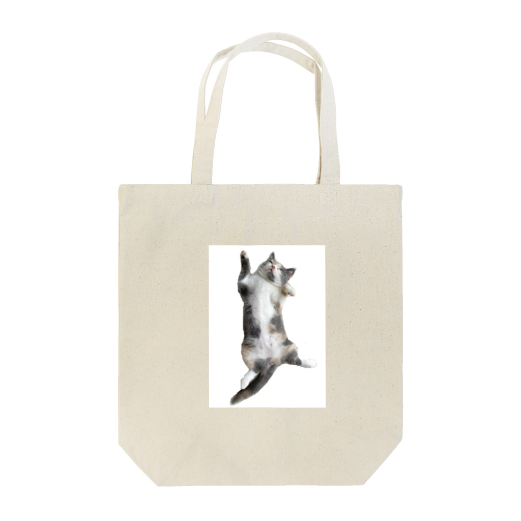 ねこのジゼルのへそ天Ⅲ Tote Bag