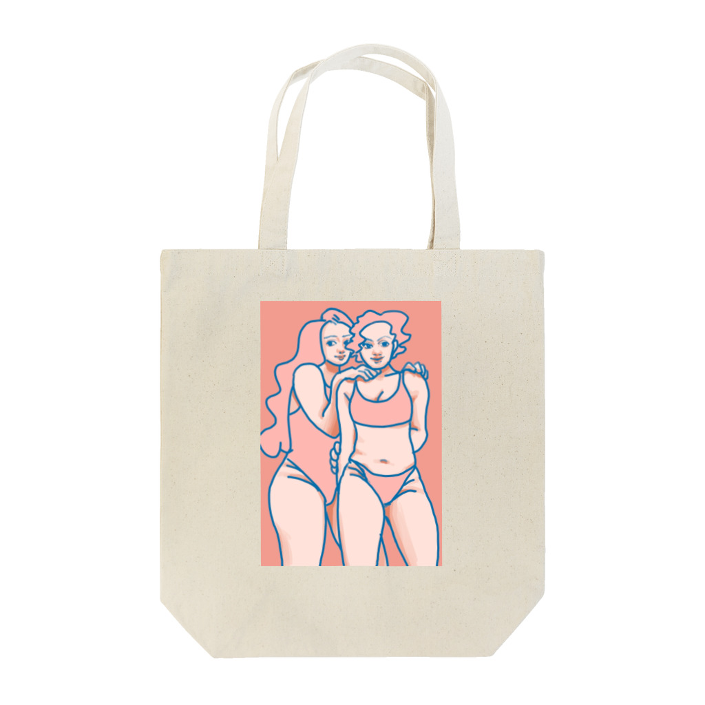 Likaのbeautiful body  Tote Bag