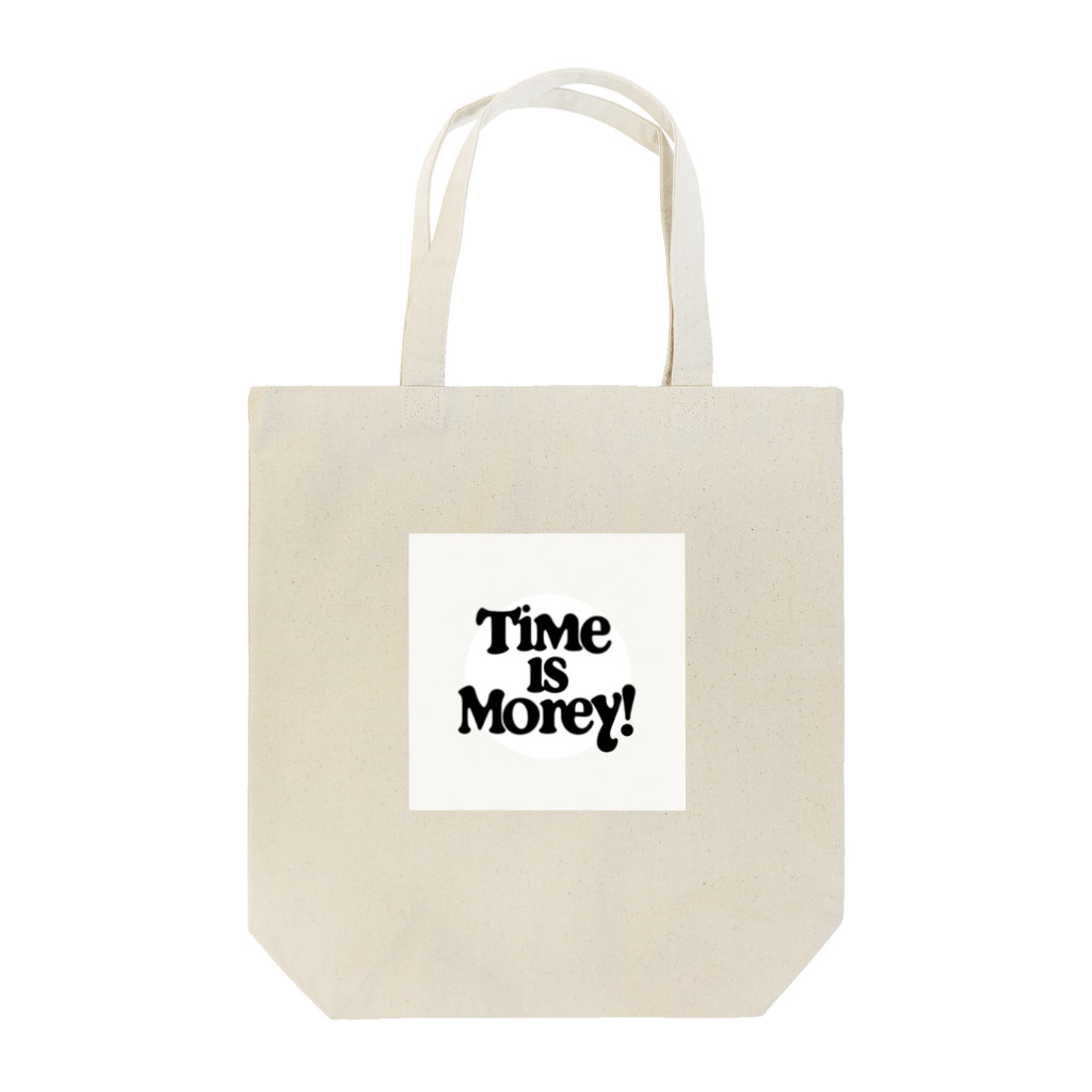 Super_BluemoonのTime is money!　時は金なり！ Tote Bag