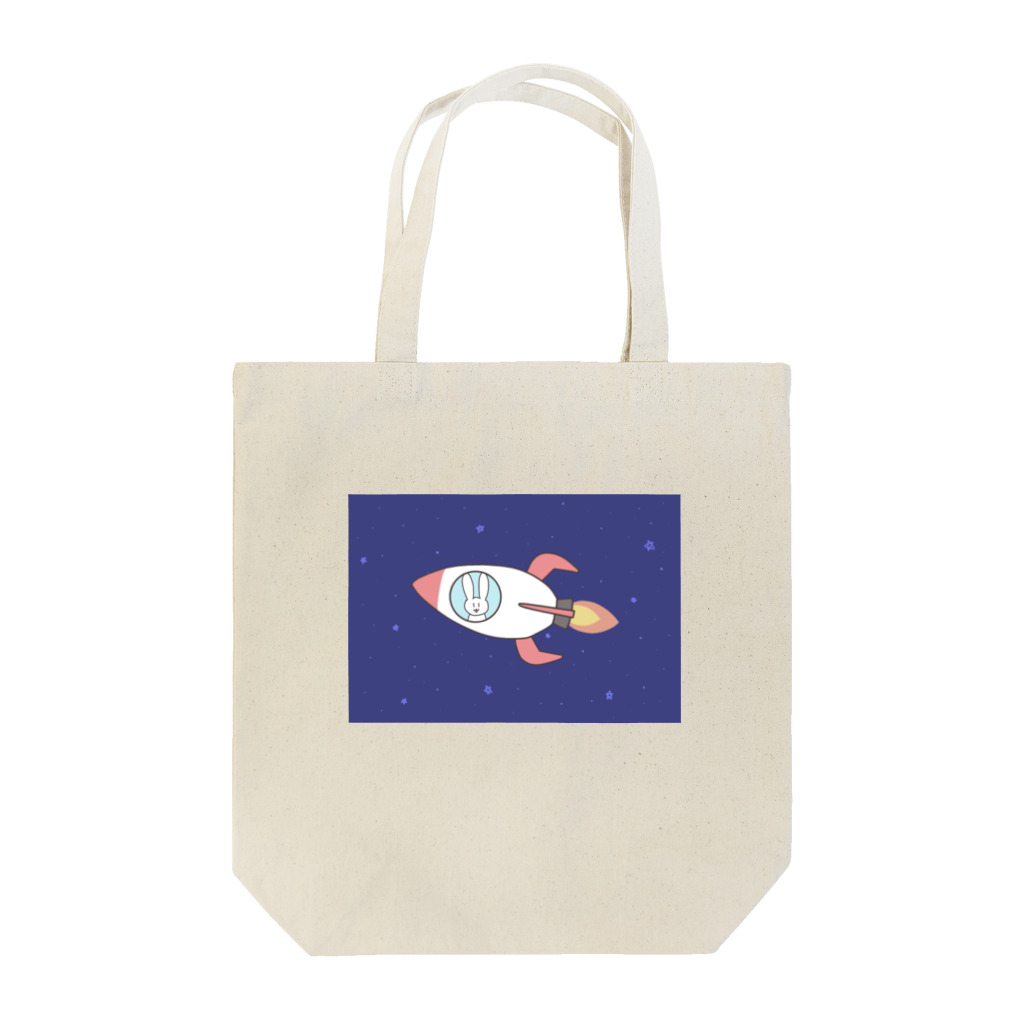 ﾁｬﾝの宇宙に放たれたUSA Tote Bag