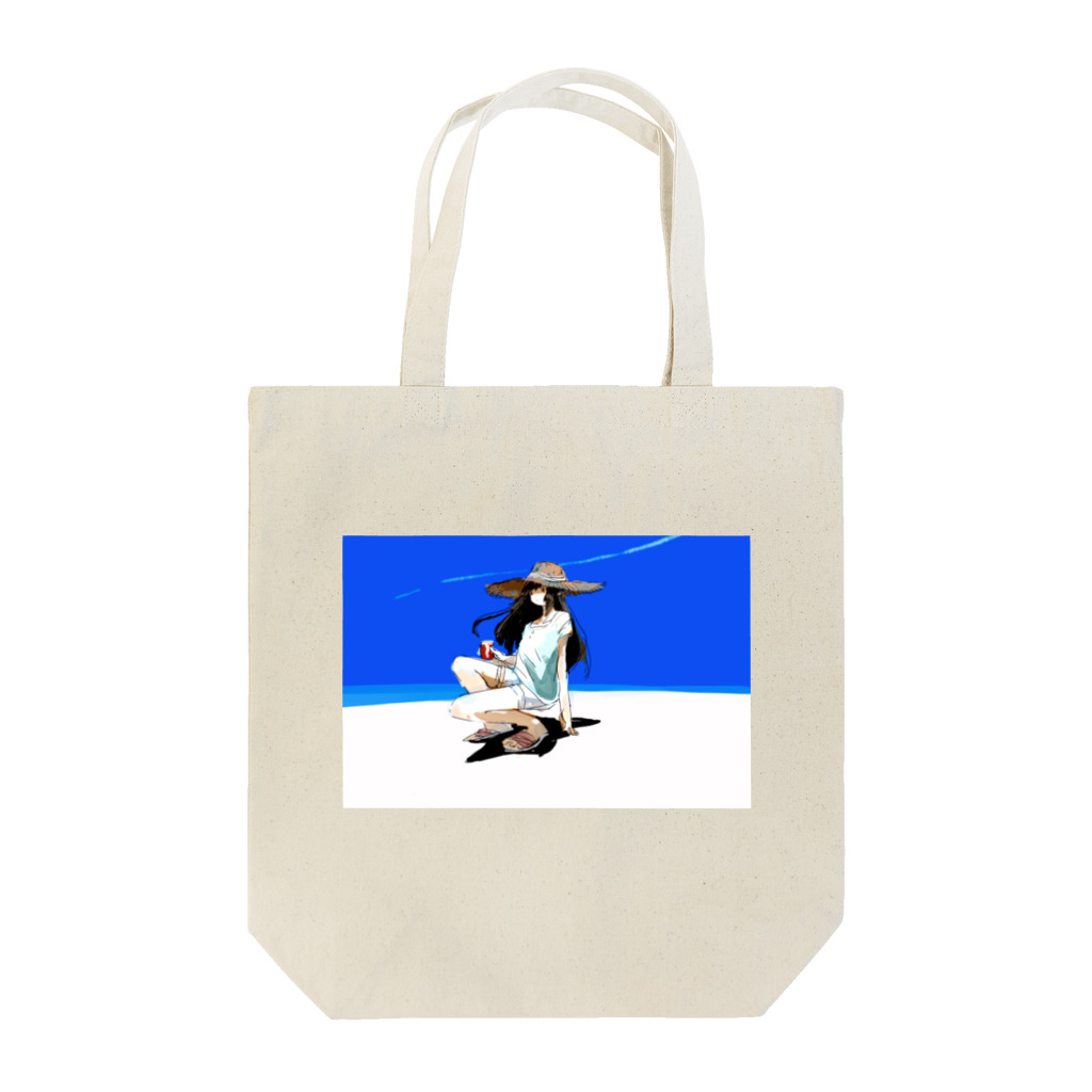 絆創膏の夏 Tote Bag