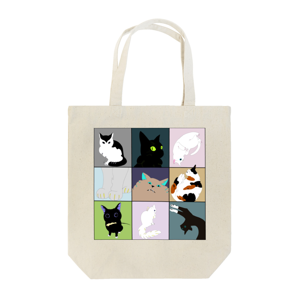 たまちゃん食堂のﾈｯｺﾈｯｺﾈｯｺ Tote Bag