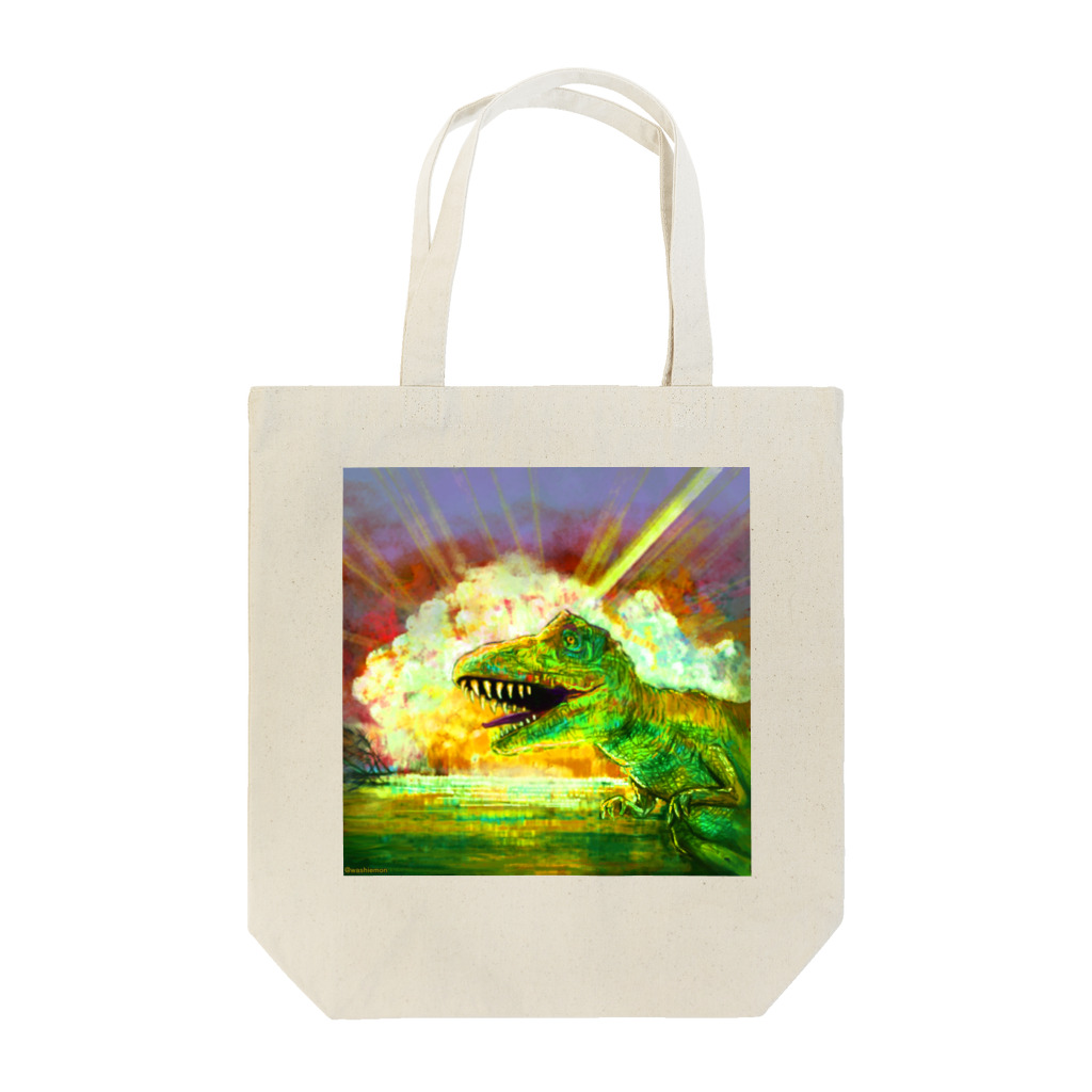 Washiemon and Ai-chan's ShopのMass Extinction Tote Bag