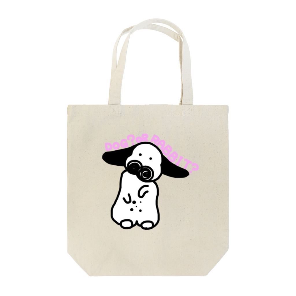 うさぎのUSA（うーさ）🐰の犬うさぎのトートバッグ🐶🐰 Tote Bag