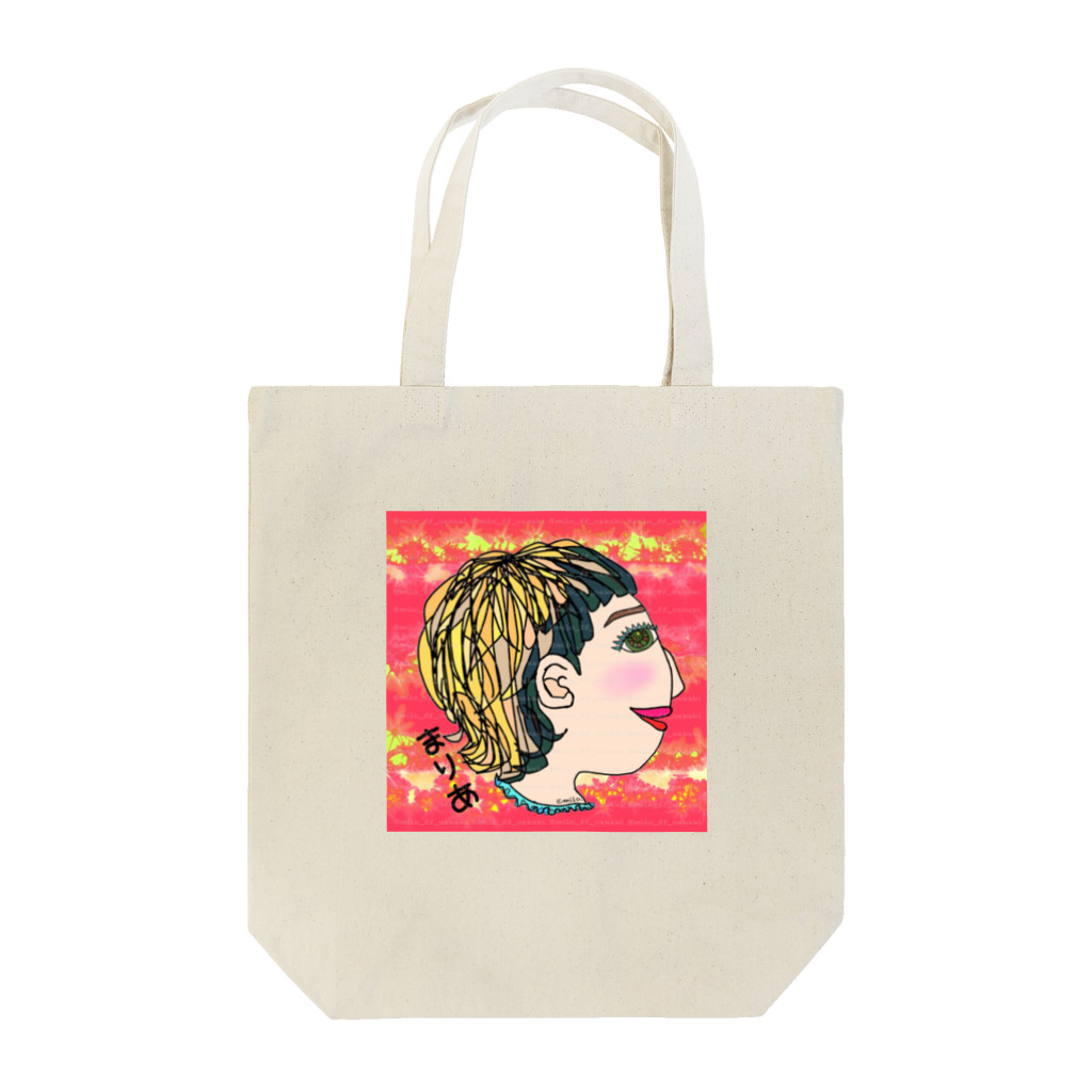 mon chou chouの似顔絵イラスト★まりあｻﾝ専用 Tote Bag