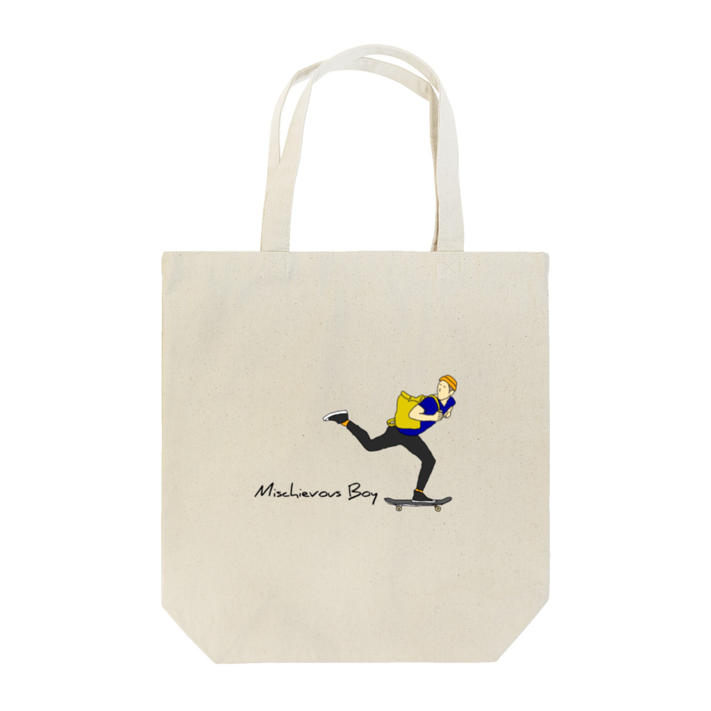 Mischievous Boy_いたずらっ子のMischievous Boy Tote Bag