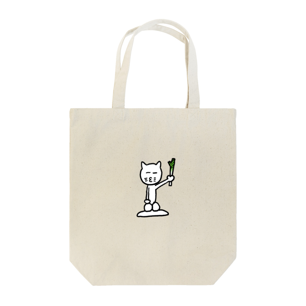 Tシャツ屋じょにー SELECTのジョニさん ネギ Tote Bag