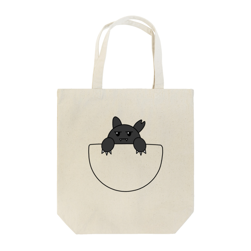 Kickassのポケットに住み着く猫です Tote Bag