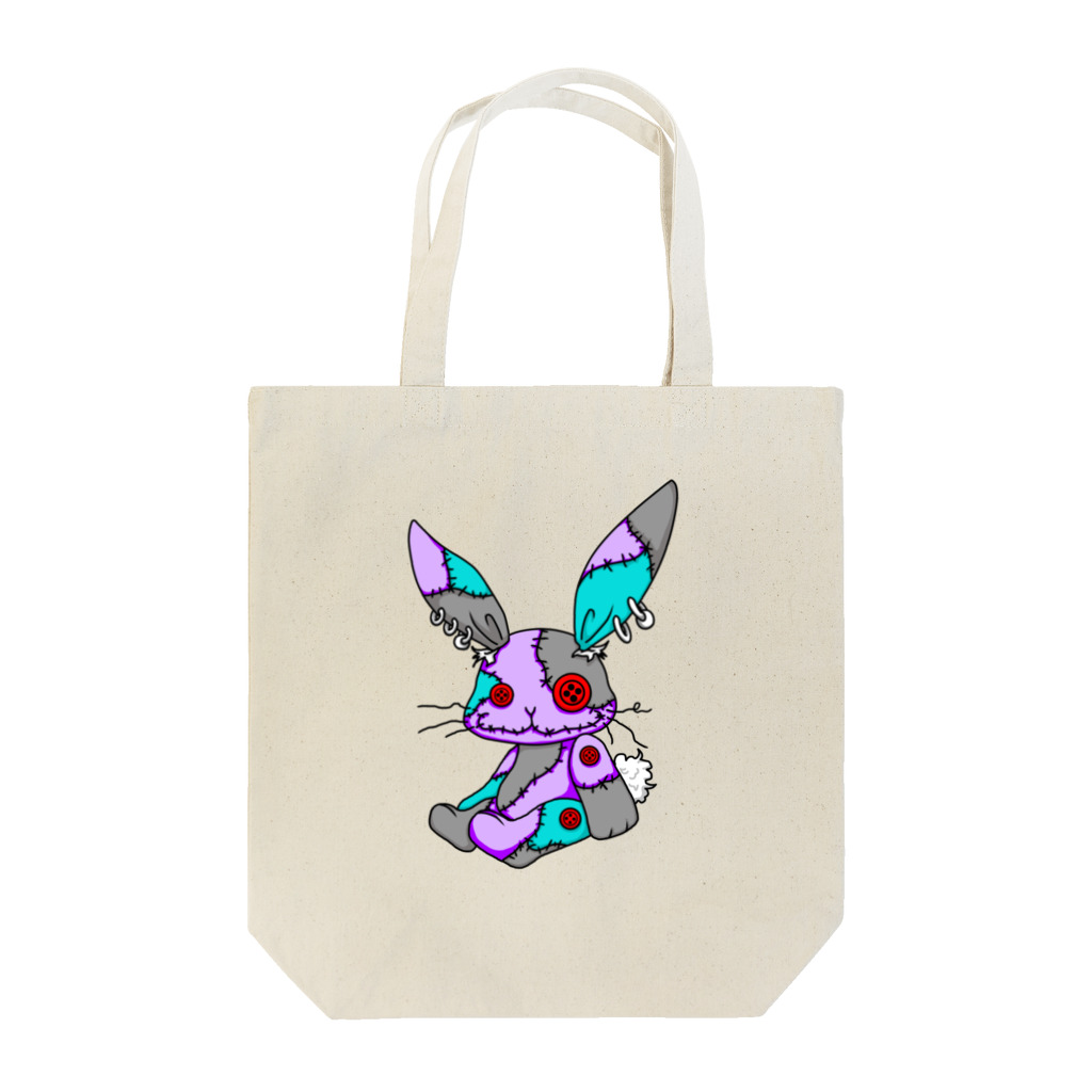 A-Katzelのツギハギconejito Tote Bag