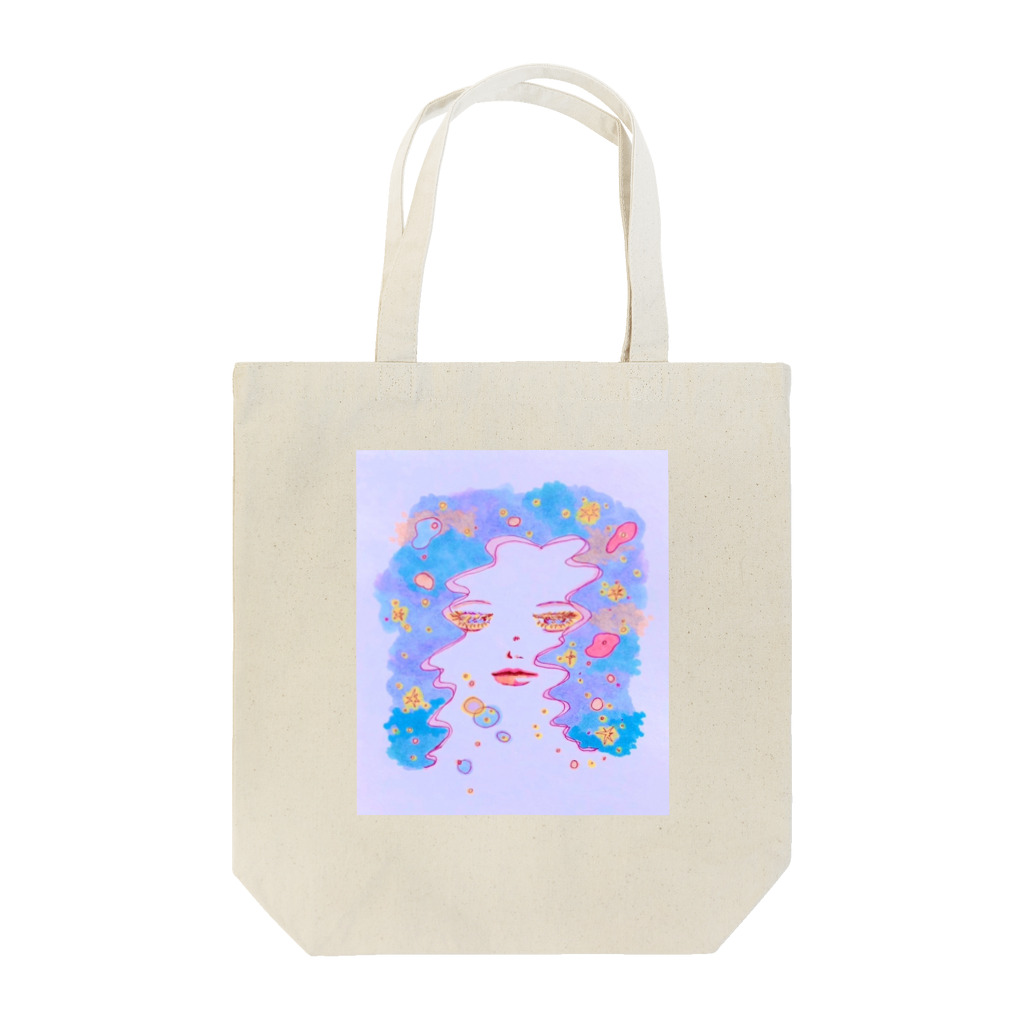 塩バターの昼下がりに夜の女神 Tote Bag