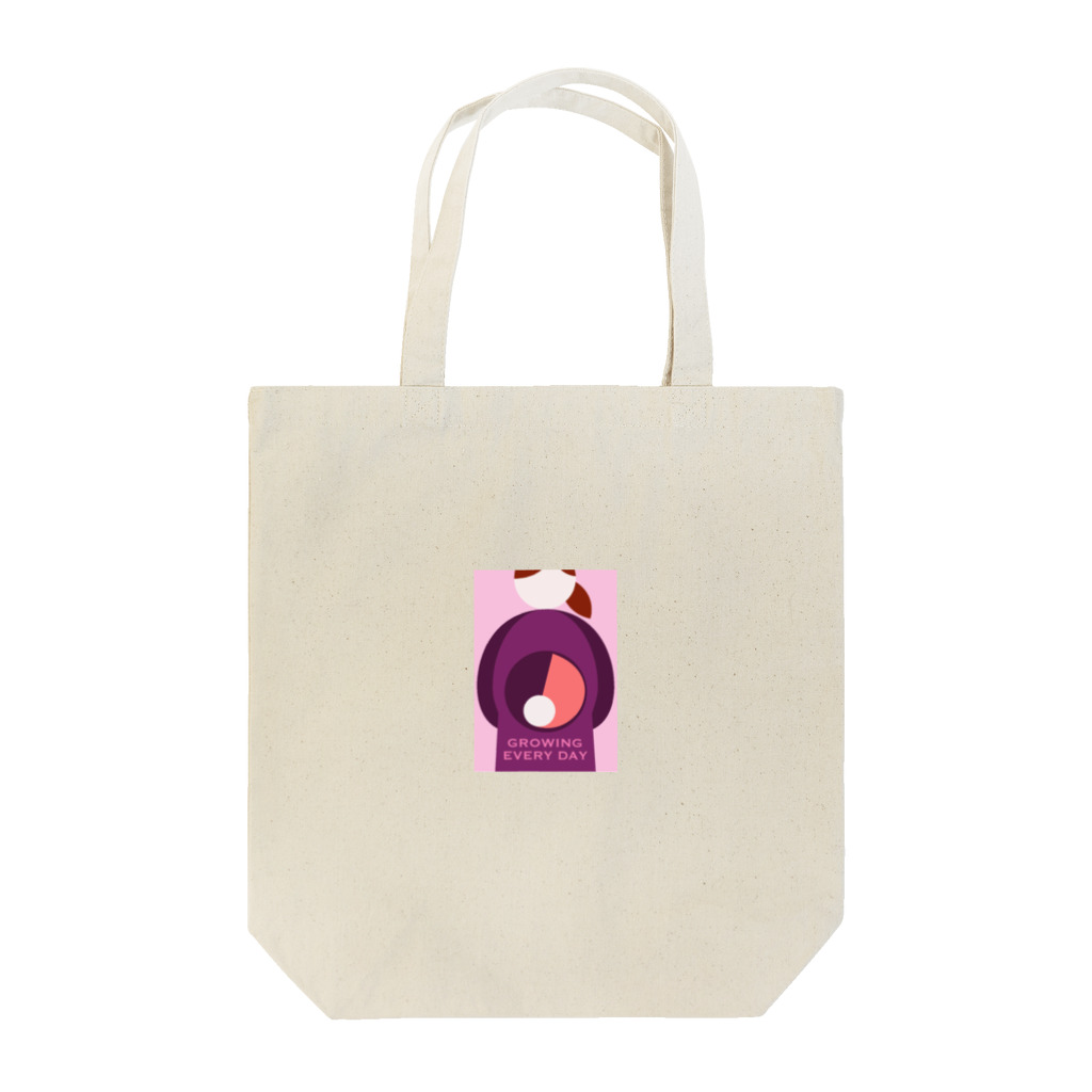 goya_saladのGROWING EVERYDAY Tote Bag