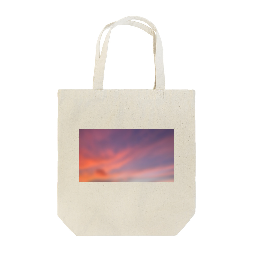 rhyth(リズ)(仮)の夕焼け空 Tote Bag