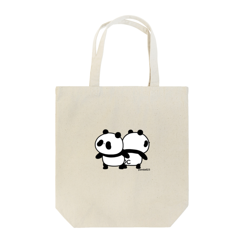 パンダ６２３のどこどこ？ Tote Bag