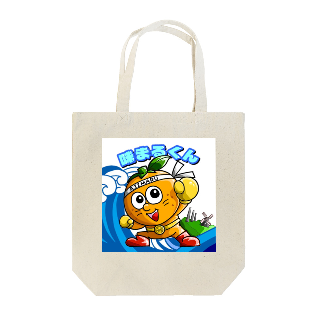 あじまるくんのあじまるくん(ビックリマン風) Tote Bag