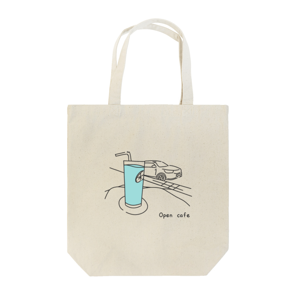 pino's goodsのopen cafe Tote Bag