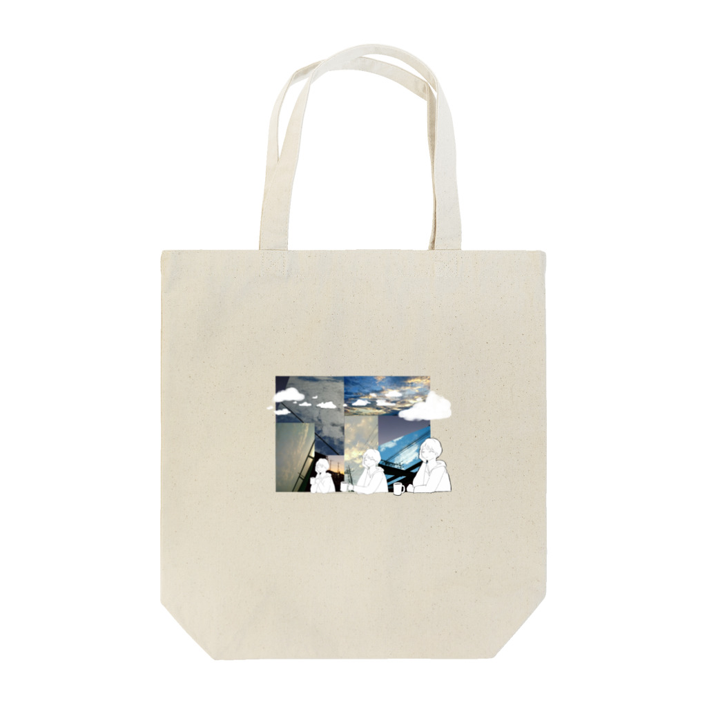 こむぎの空模様珈琲 Tote Bag