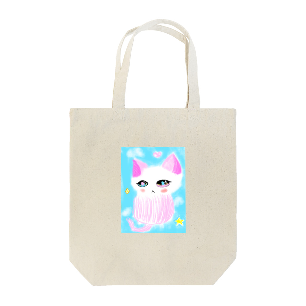 Rosie & sunflowersのチピンクちゃん Tote Bag